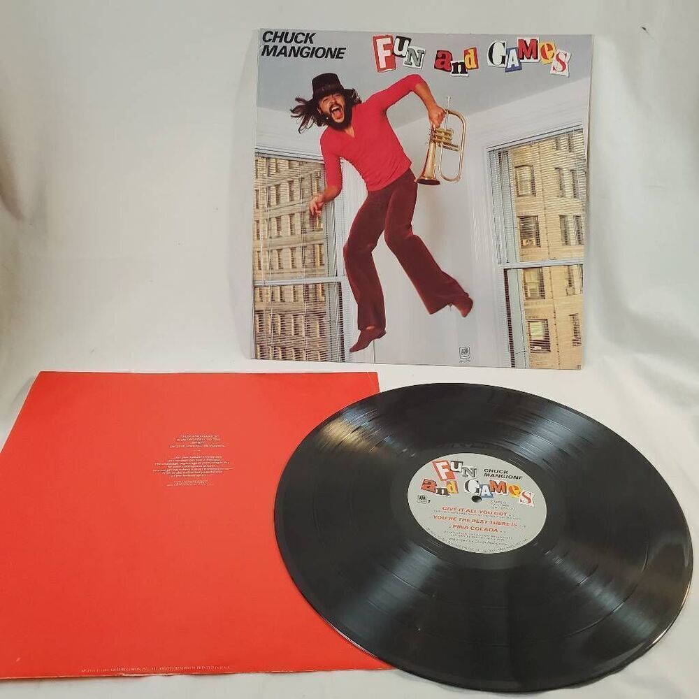Chuck Mangione - Fun And Games (1980) Vinyl LP Record Album Original